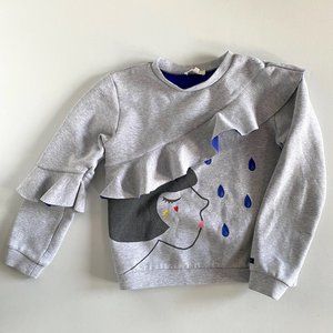 Catimini Ruffled Sweatshirt